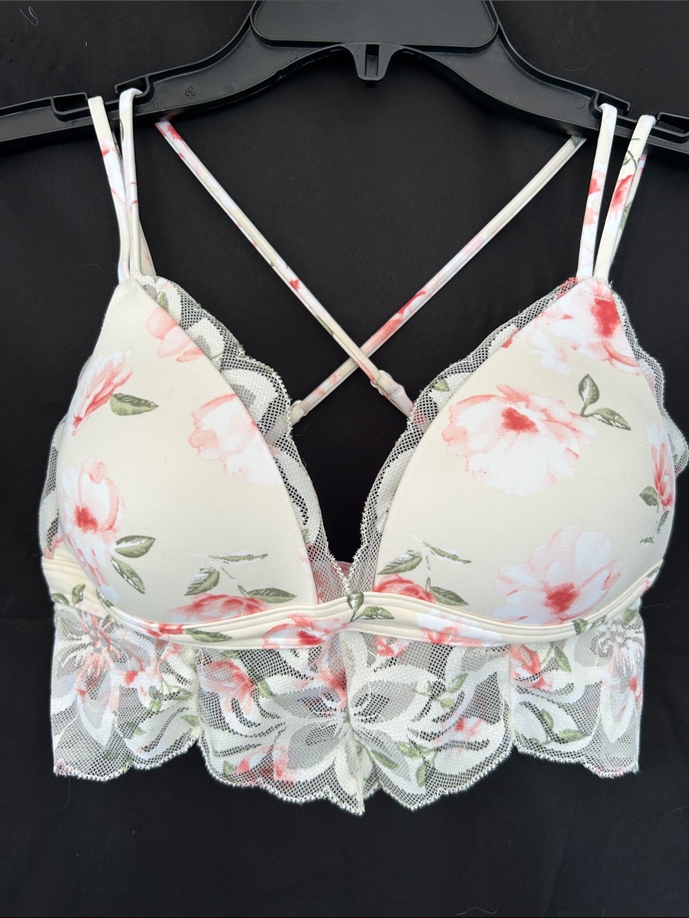 PINK Victoria’s Secret Push Up Lace Bra